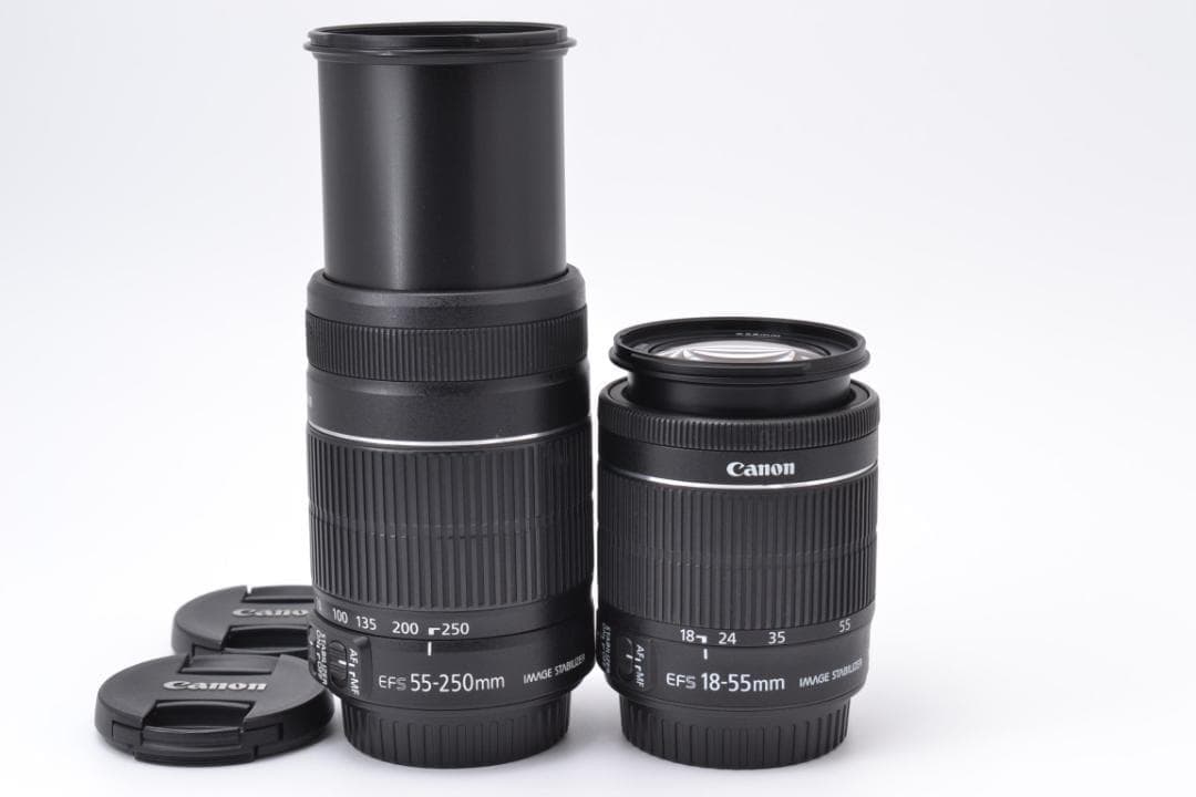 ■ 美品 ■ キャノン　Canon Kiss X7 ダブルズームキット 元箱付