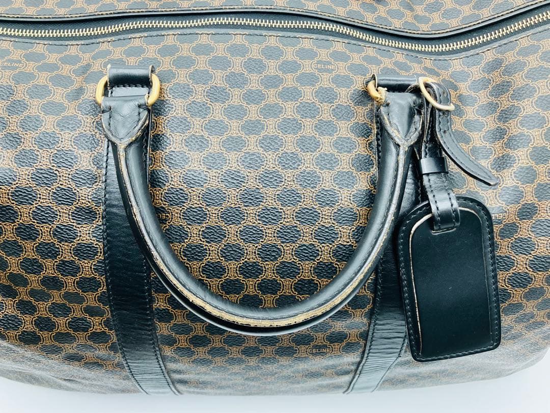 CELINE セリーヌ Macadamマカダム ボストンバッグ