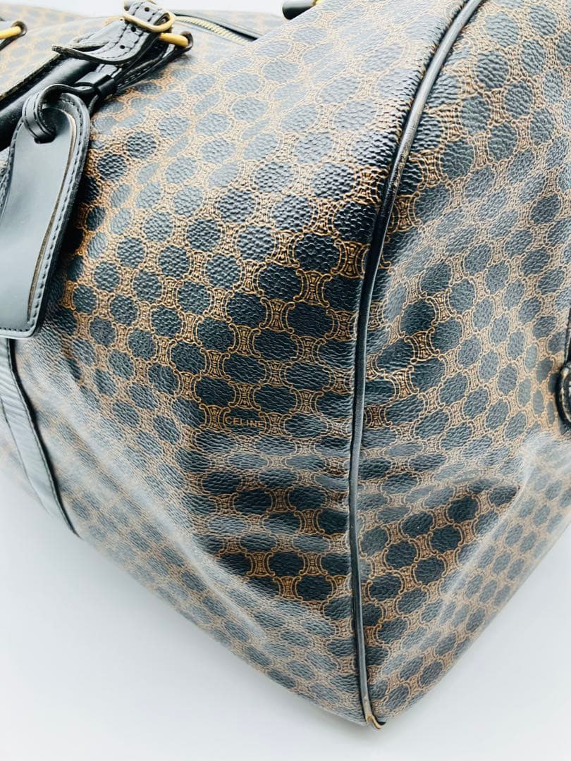 CELINE セリーヌ Macadamマカダム ボストンバッグ