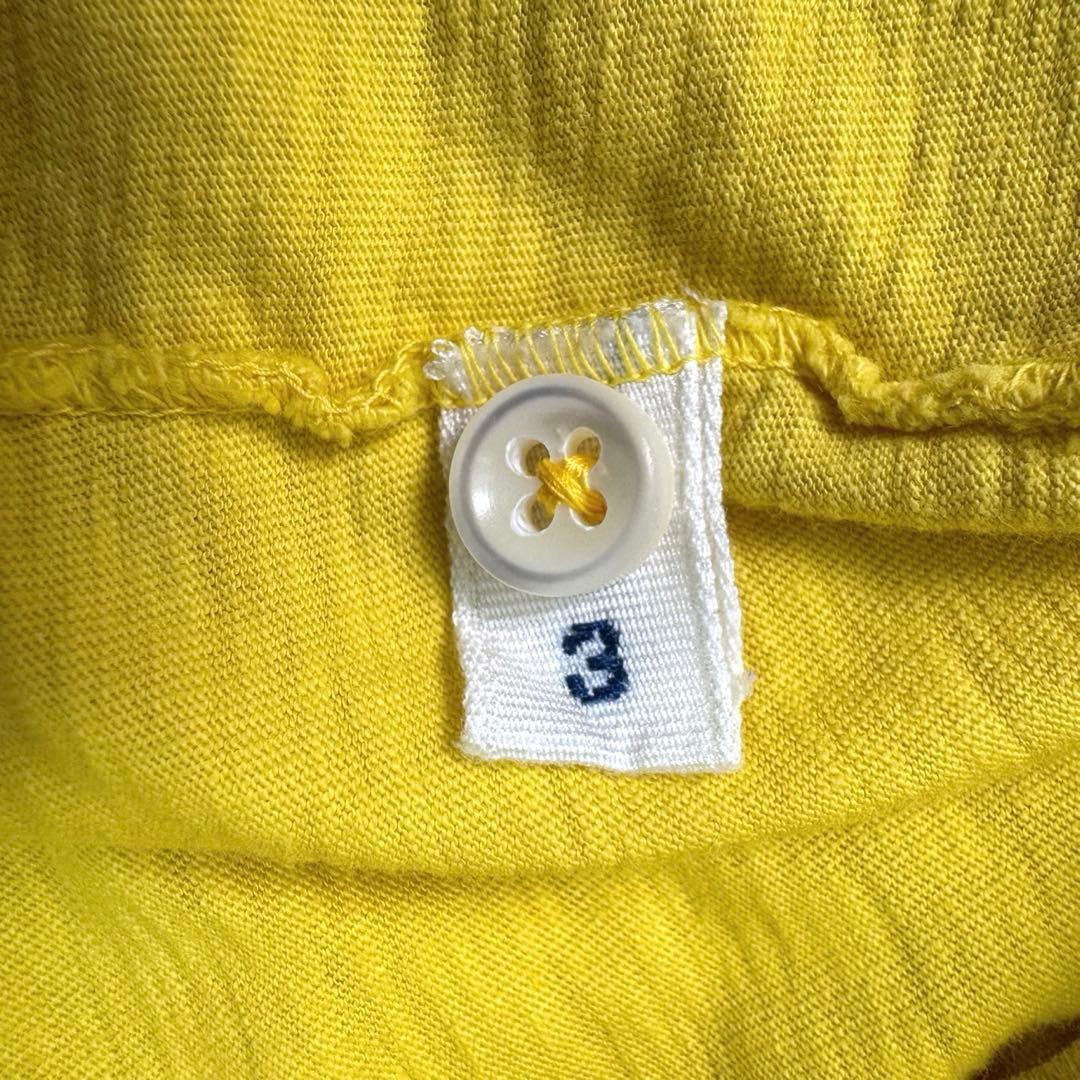 【極美品】45R〈日本製〉現行　R刺繍ジンバブエコットン45星ポロシャツ3（L）