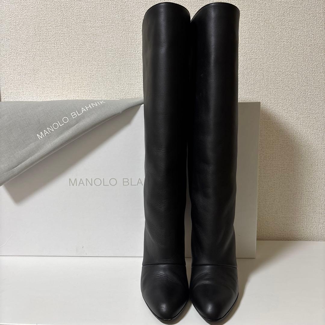 MANOLO BLAHNIK(マノロブラニク) ロングブーツ　ブーツ