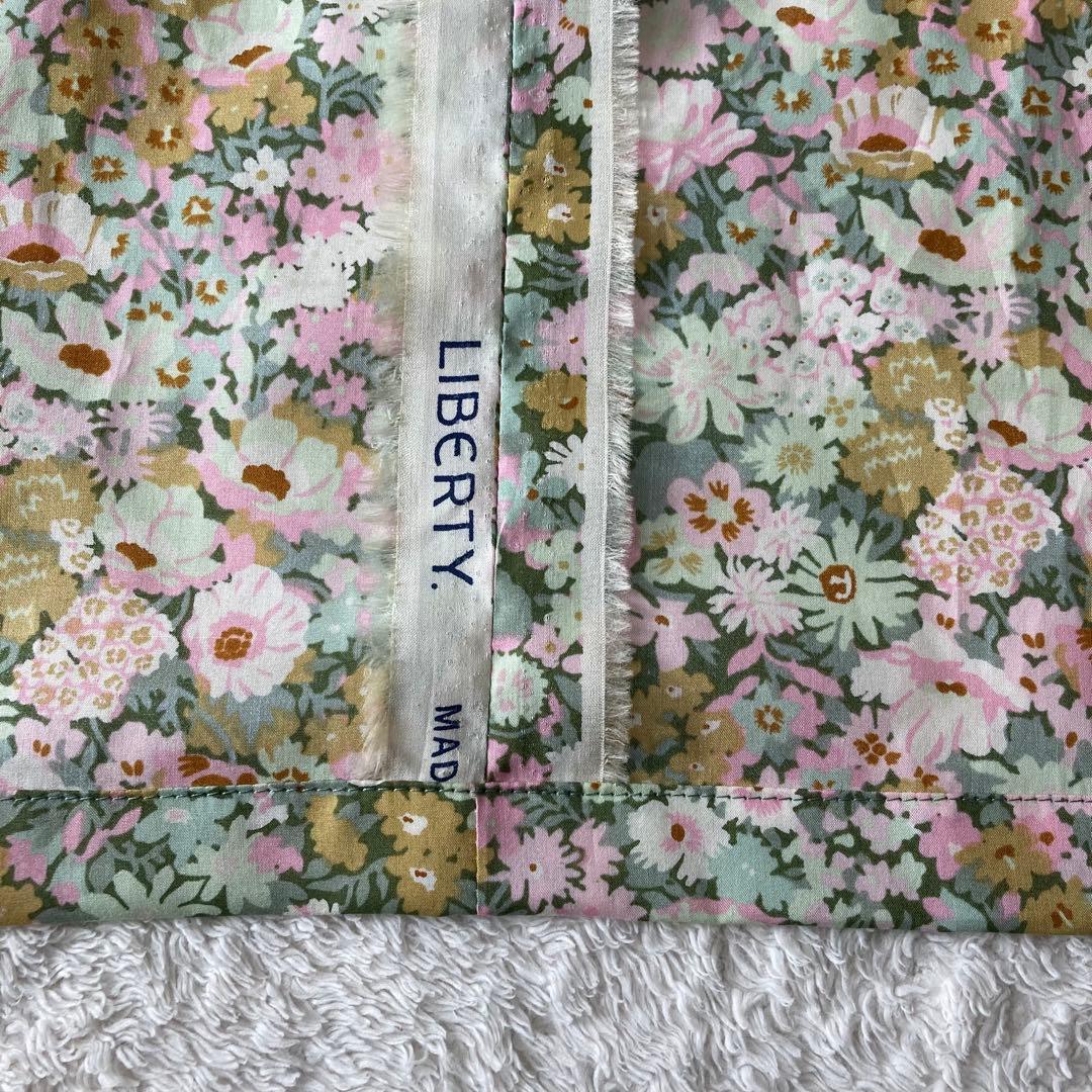 リバティ　ソープ　ロングスカート　ローラアシュレイ　check&stripe好き