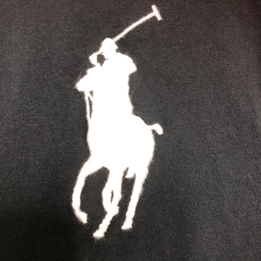 【極美品】ポロラルフローレン ビッグポニー Tシャツ 黒 XXL 刺繍