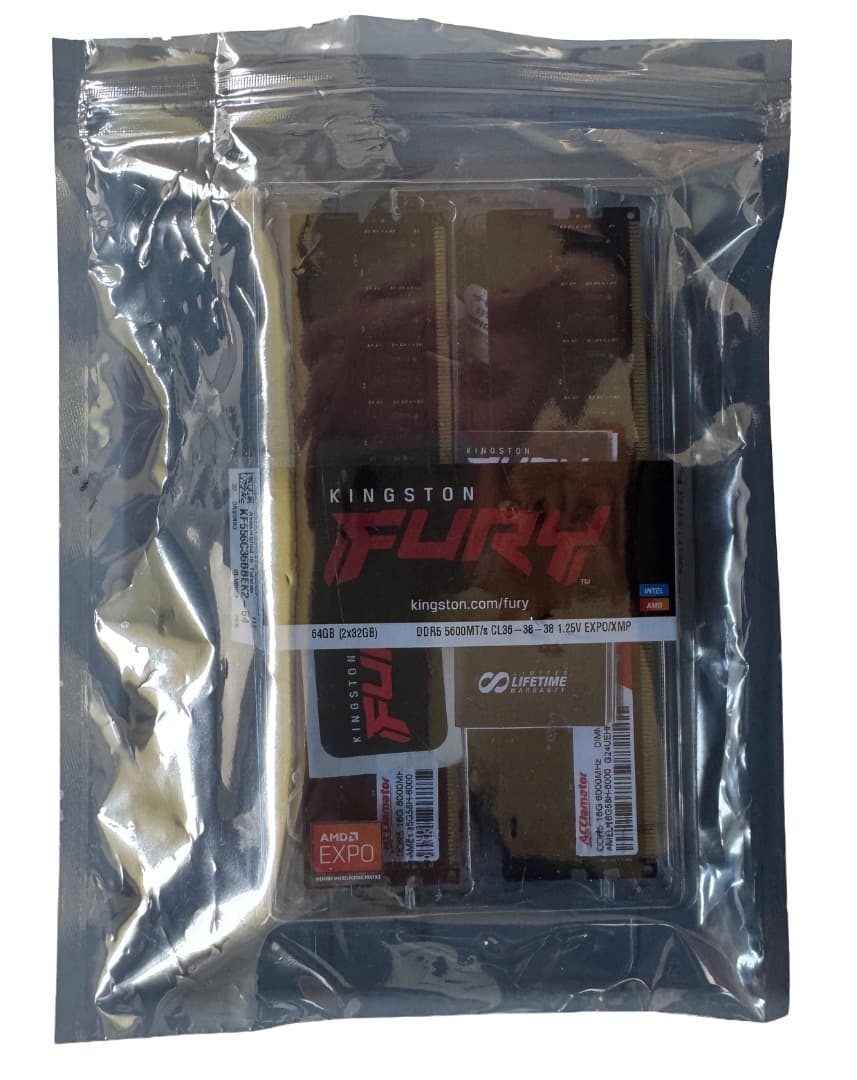 DDR5 16GB×2（6000MHz）+ DDR3 8GB×2 メモリセット