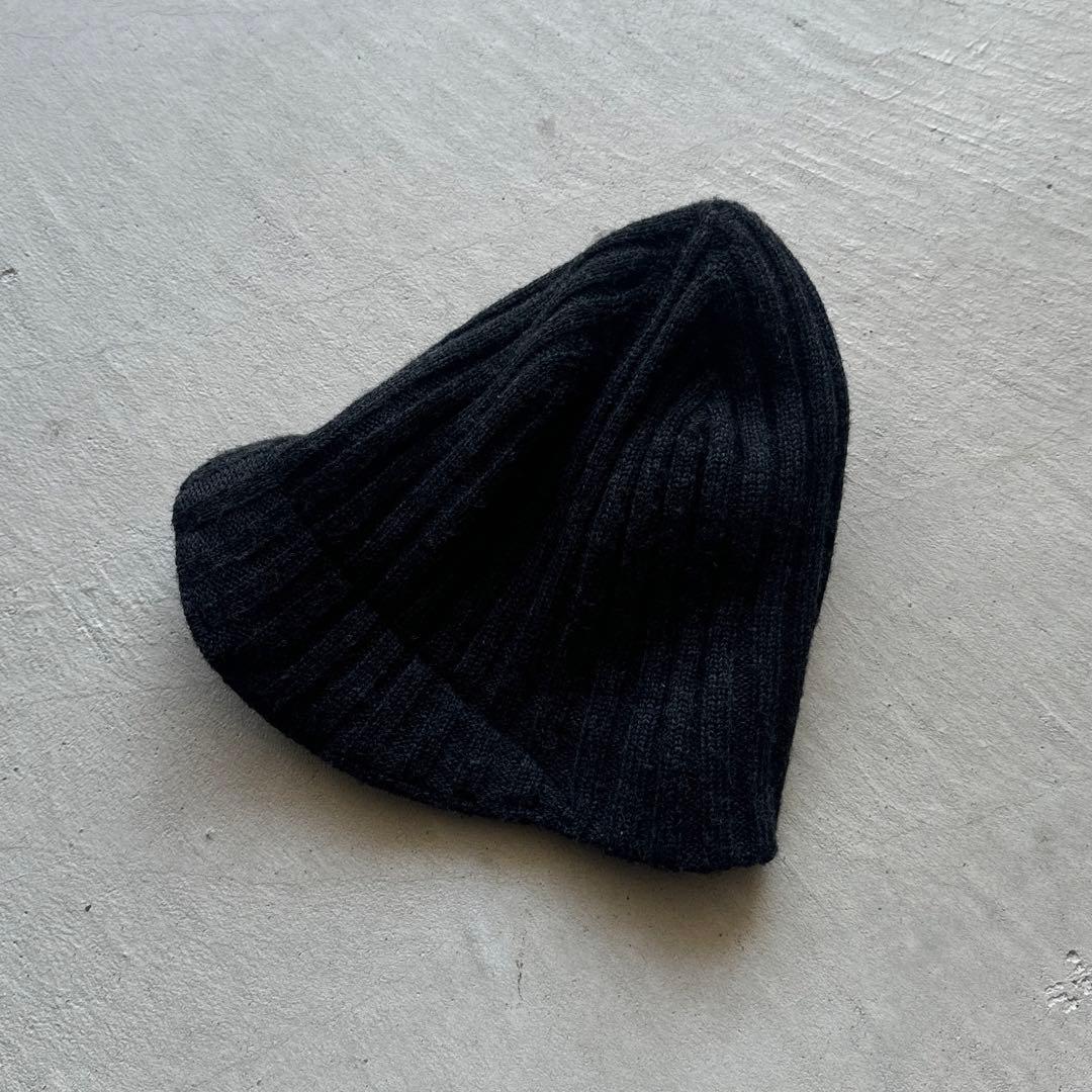 00s dolce&gabba knit beanie ツバ付き ビーニー