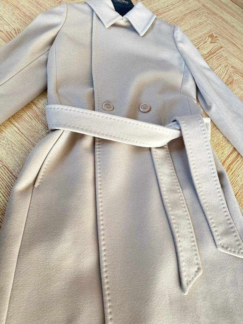 マックスマーラステュディオ Max Mara STUDIO ウールコートベージュ