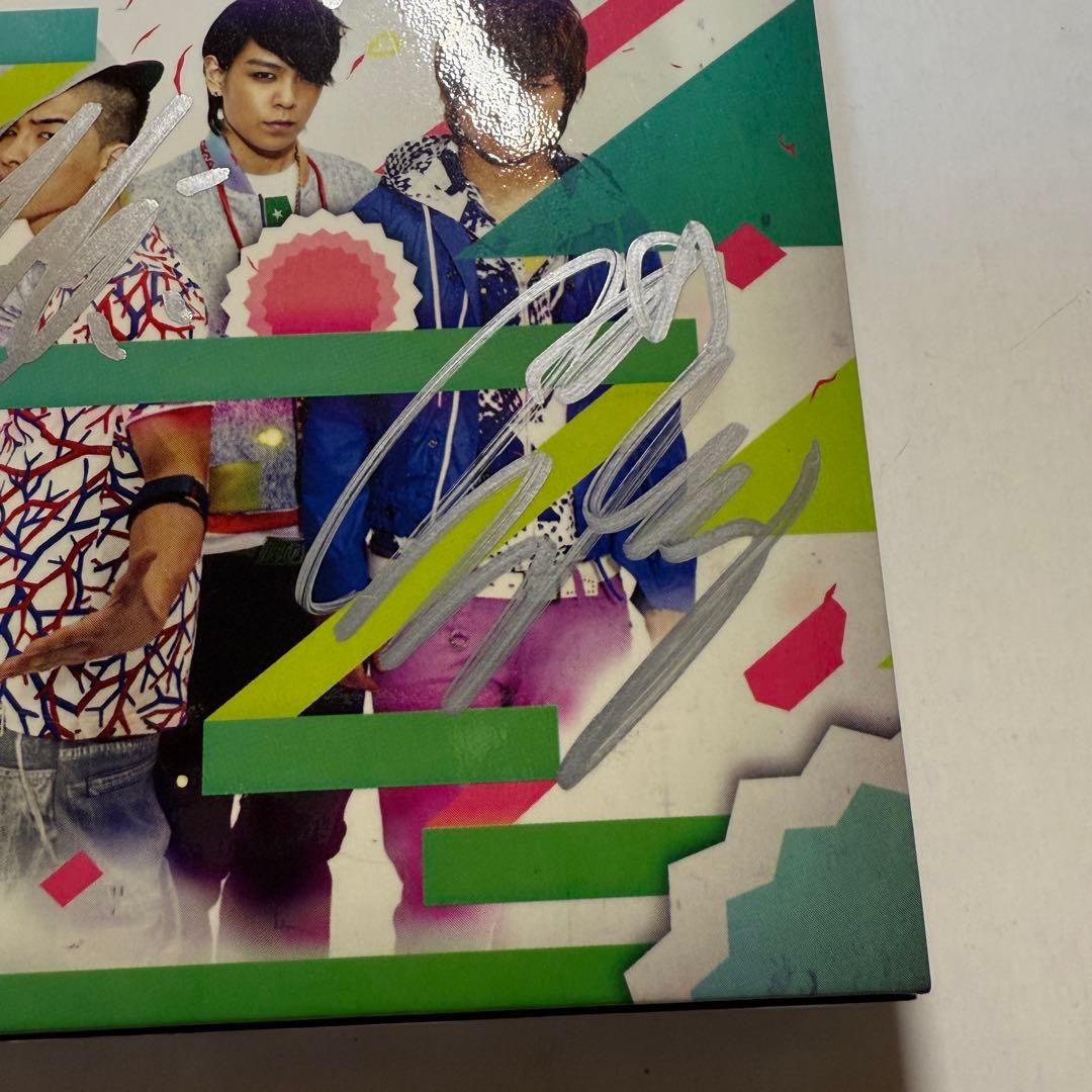 ［激レア］BIGBANGビッグバン 直筆サイン入り CD 『ガラガラGO！！』