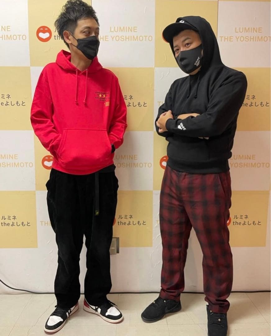 新品未使用 とろサーモン20周年パーカーM 黒G.O.A.T久保田デザイン