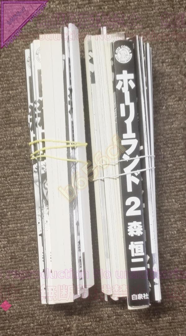 ◎[裁断済]本 コミック 全巻セット 自殺島 全17巻 ホーリーランド 全18巻