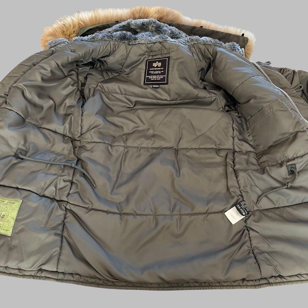 ALPHA INDUSTRIES N3B ミリタリー フライトジャケット M