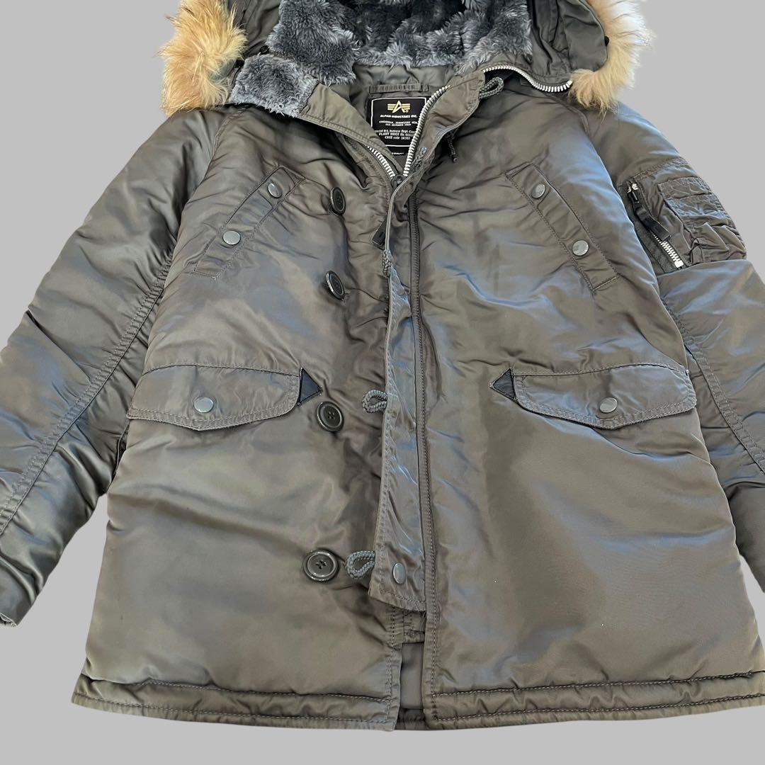 ALPHA INDUSTRIES N3B ミリタリー フライトジャケット M