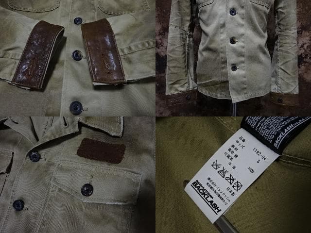 新品!!UVERworld TAKUYA∞着!!バックラッシュ・シャツブルゾン