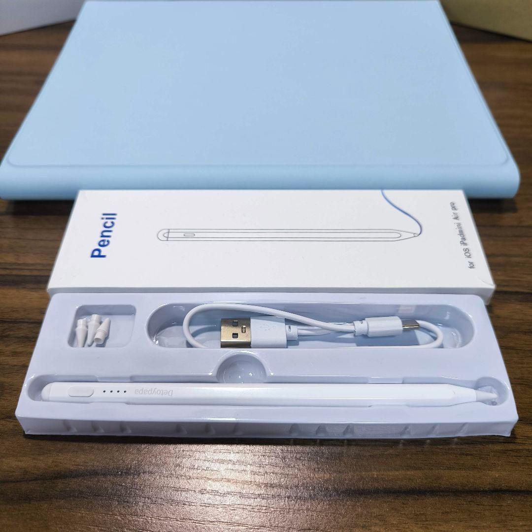 iPad 第6世代 Simフリー 32GB ケースとキーボード、タッチペン