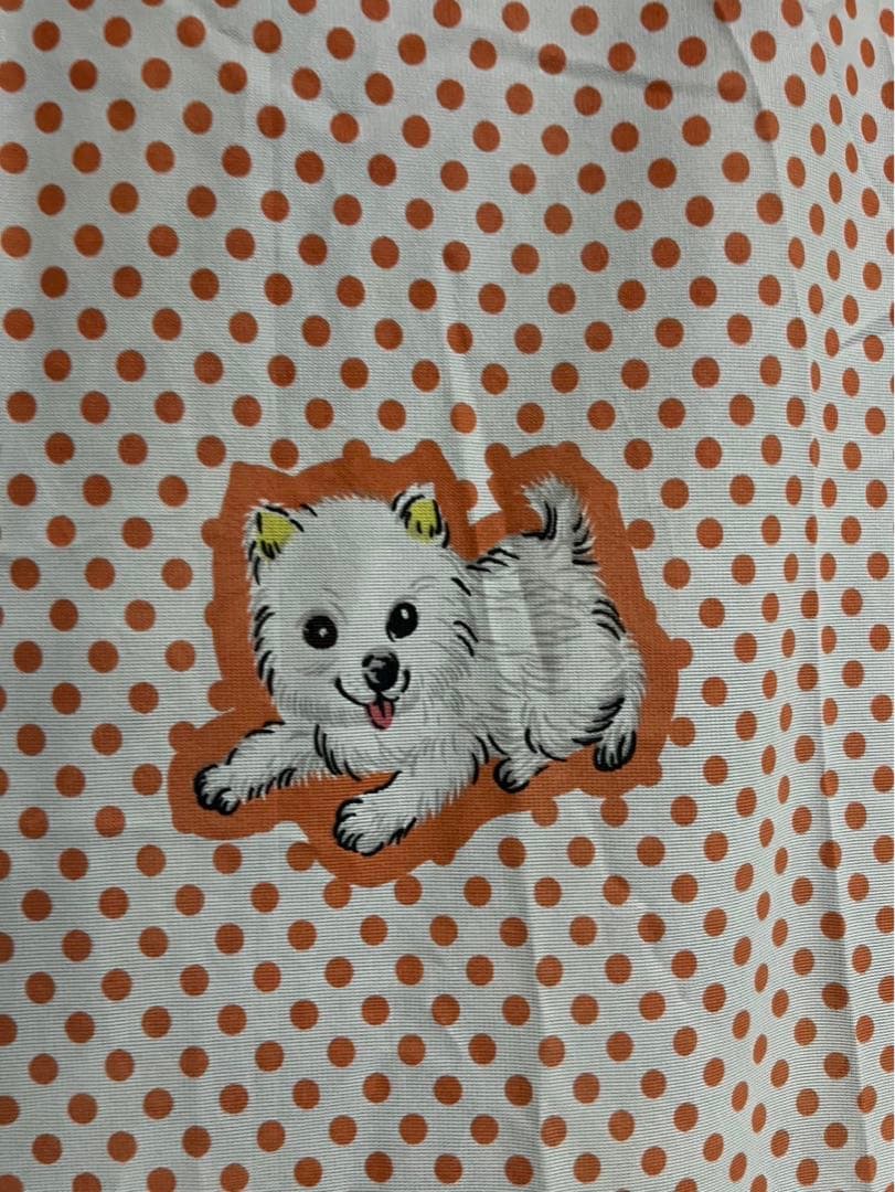 カーテン 2枚セット 昭和レトロ 当時物 インテリア 犬 レトロポップ