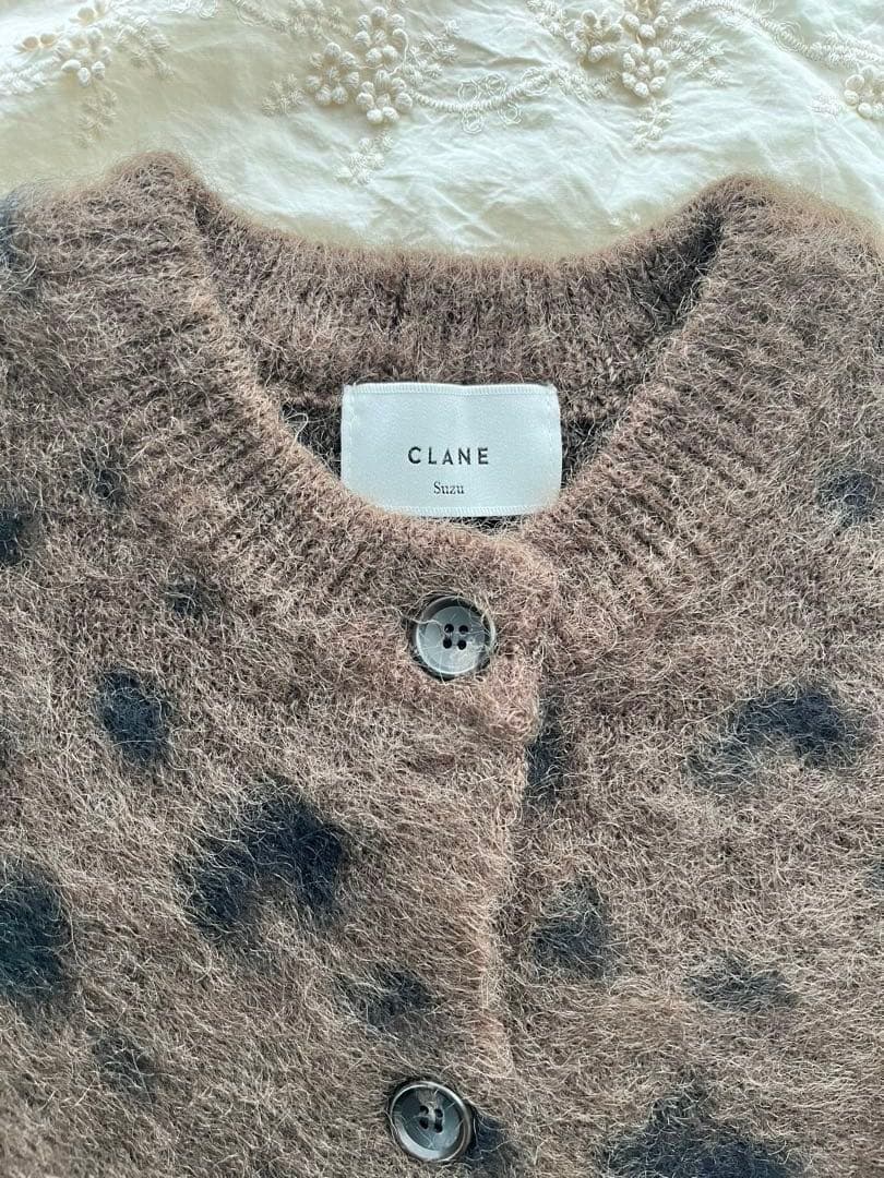広瀬すず CLANE MOHAIR LOOSE KNIT CARDIGAN