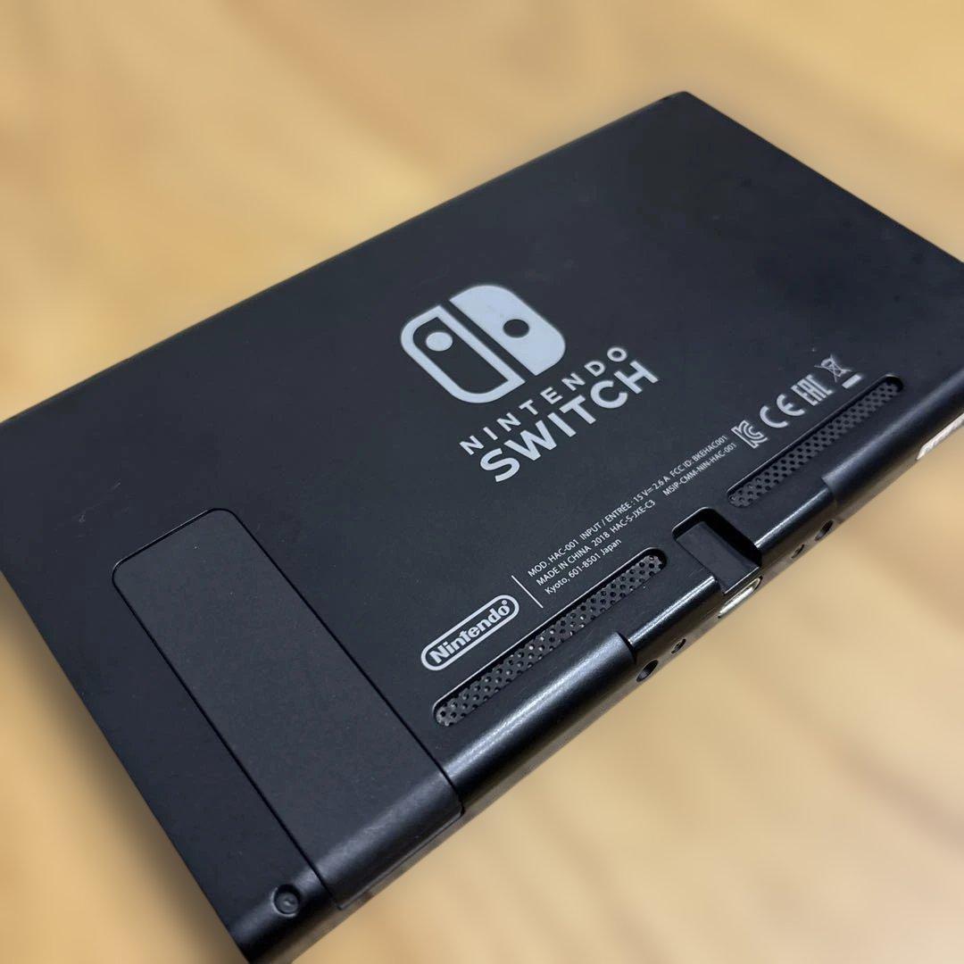 Nintendo Switch 本体、付属品/グレー（箱あり）/動作確認済み