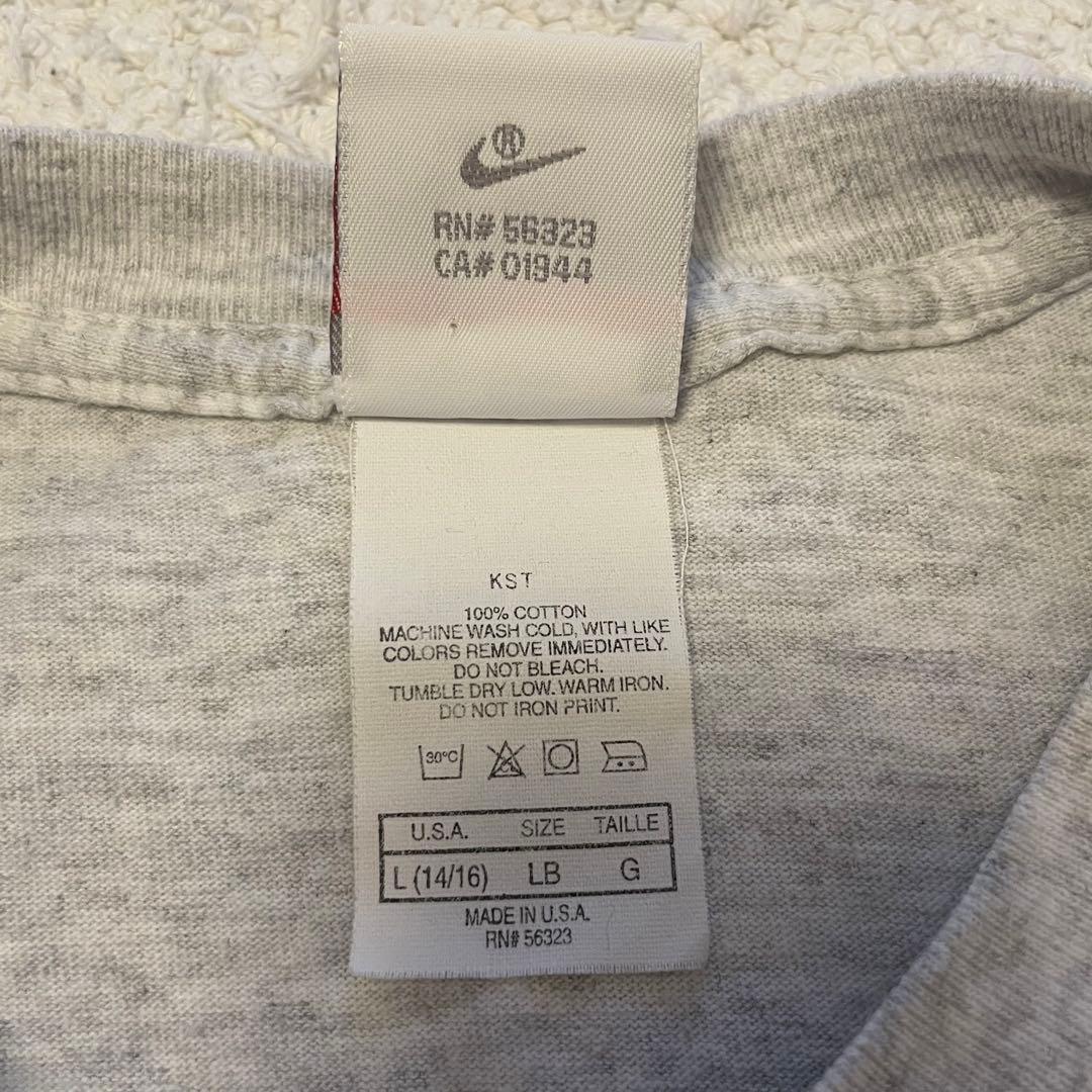 値下不可【NIKE】90s NIKE®︎ JORDAN \"BACK\" 半袖Ｔ銀タグ