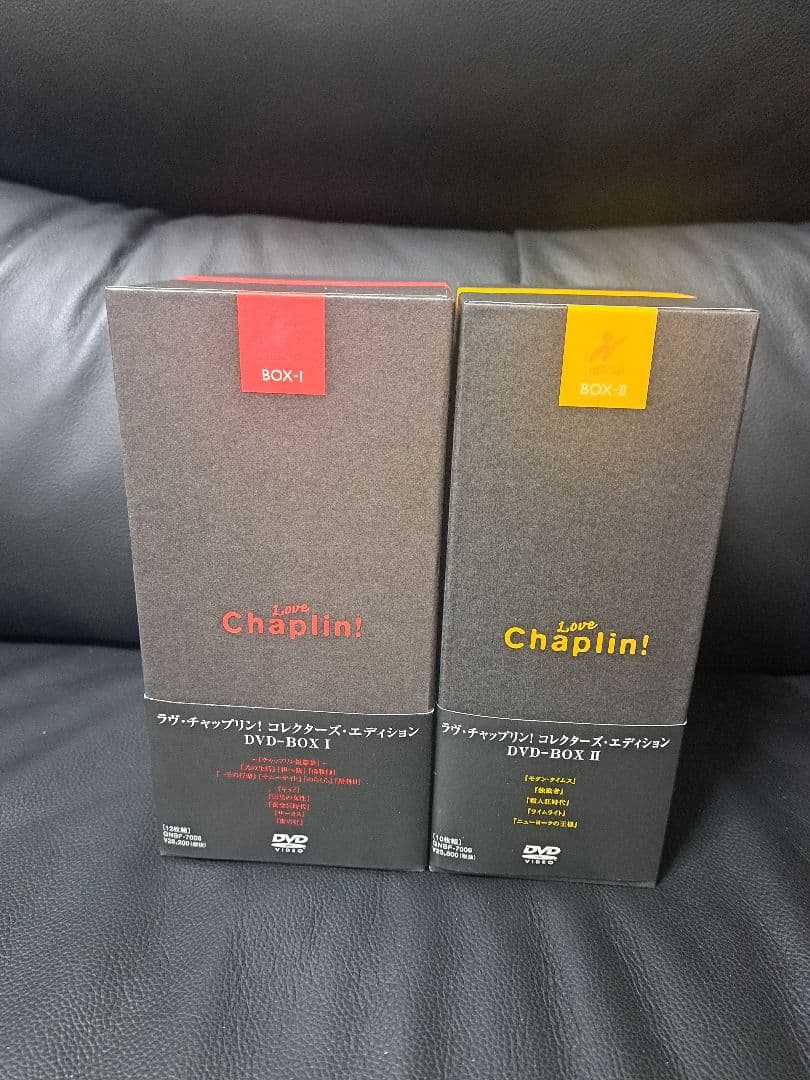 Love Chaplin! DVD-BOX 1 & 2セット未開封