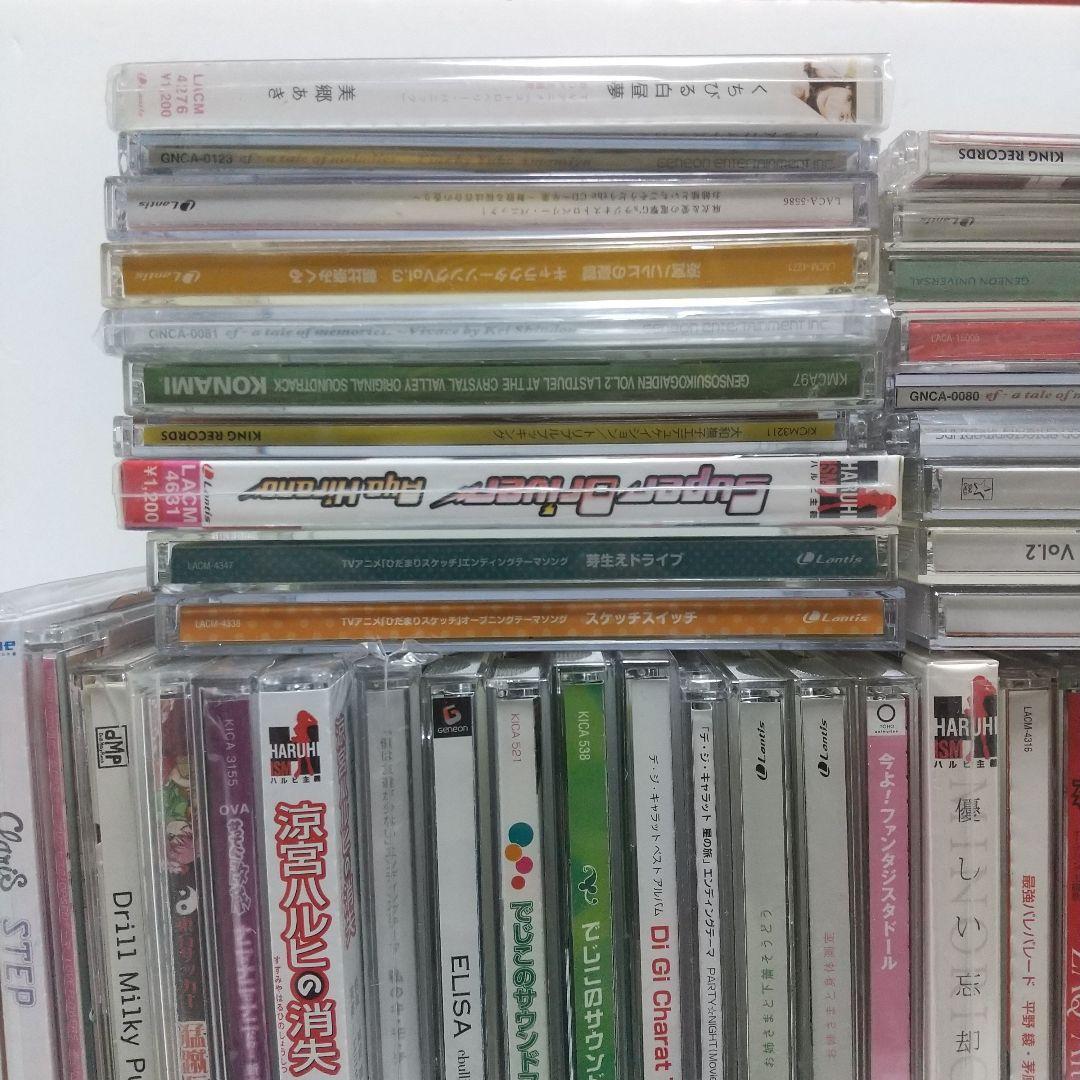 アニメCD　まとめ売り　ハルヒの憂鬱　化物語　アイドルマスターなど