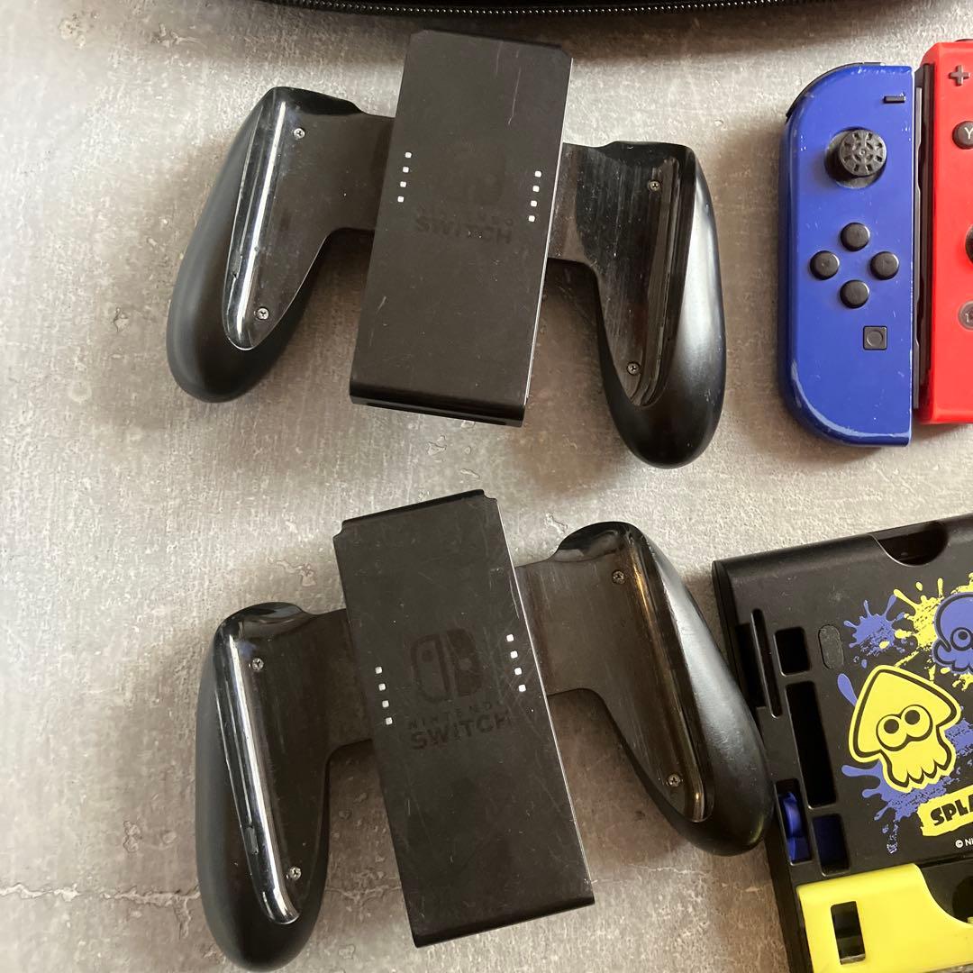 Nintendo Switch ジャンク　ジョイコン4つ電源・正規品カバー