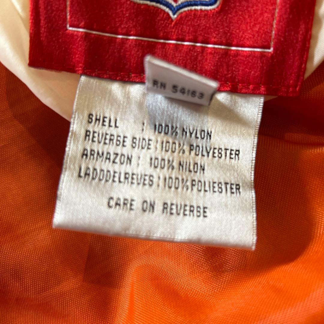 NFL BEARS リバーシブル　ジャケット Mサイズ フリース　オレンジ黒