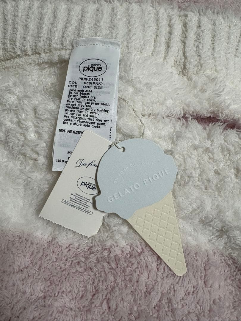 【新品未使用】gelato piqueパーカー＆ショートパンツ＆ソックス+袋