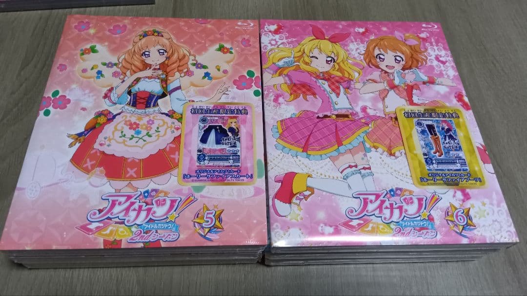 アイカツ! 2ndシーズン blu-ray　1〜9 全9巻 新品未開封