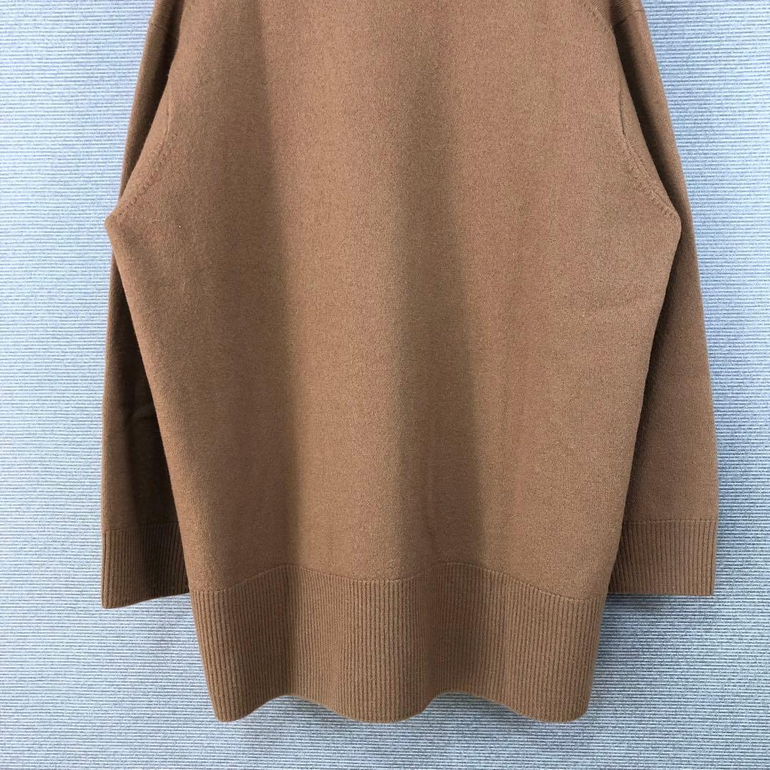 Curensology アッシュクウールカーディガン F ブラウン 金ボタン