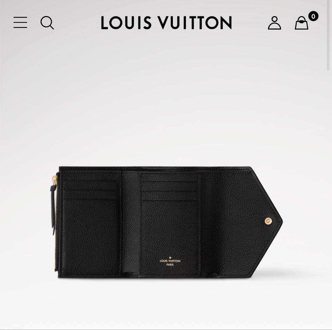 極美品‼️LOUIS VUITTON ポルトフォイユ・ヴィクトリーヌ ブラック