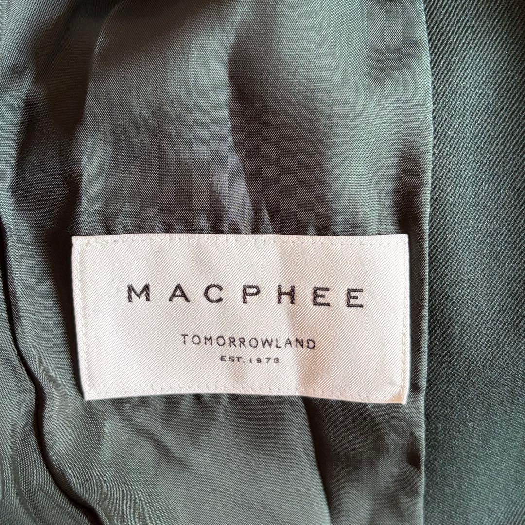 ★TOMORROWLAND MACPHEE テーラージャケット 36