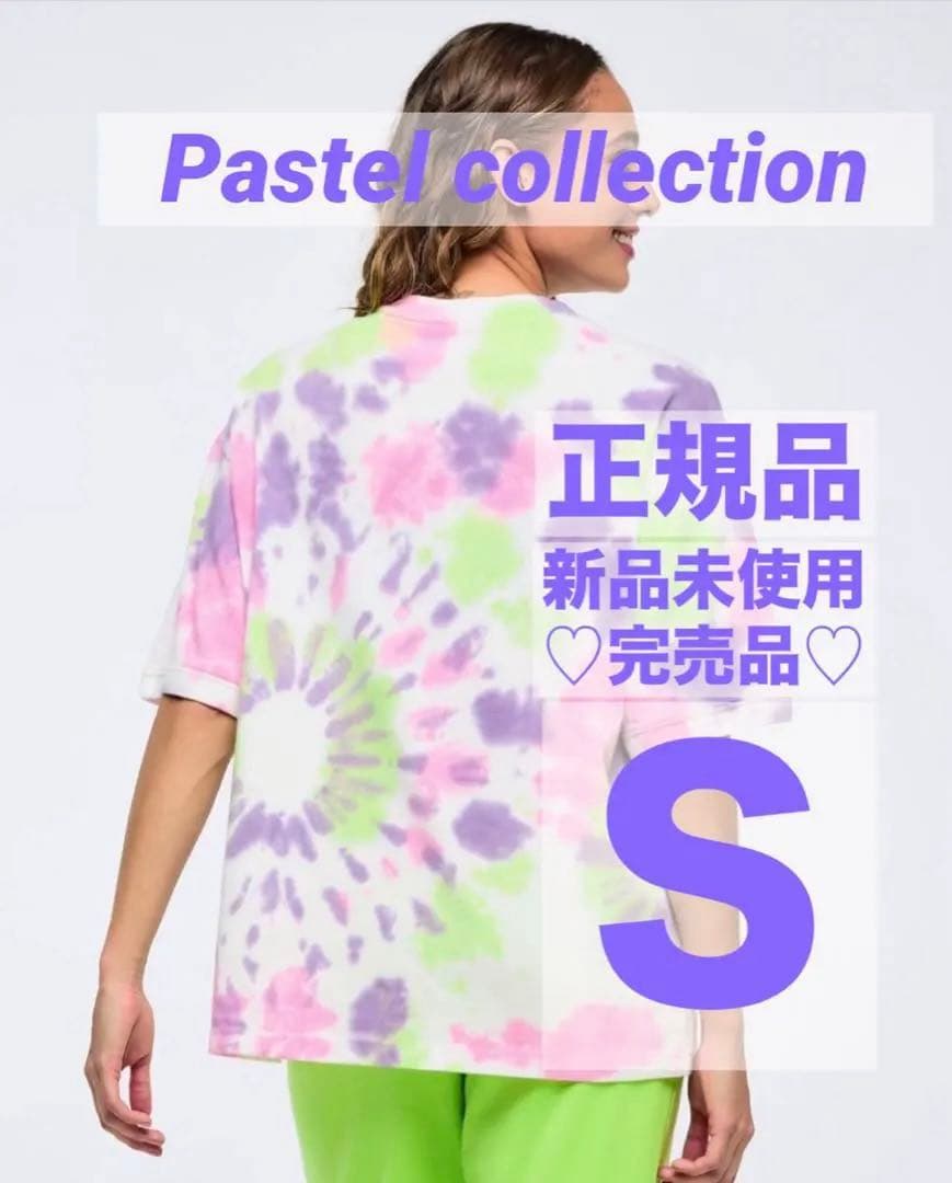 正規品 新品未使用 ZUMBA パステルコレクションTシャツS