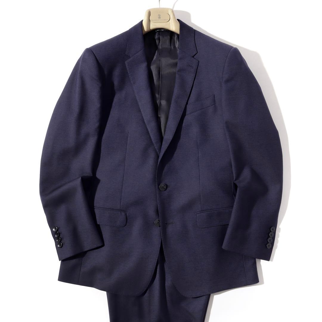 DOLCE&GABBANA ドルチェ＆ガッバーナ スーツ ネイビー 46 M〜L