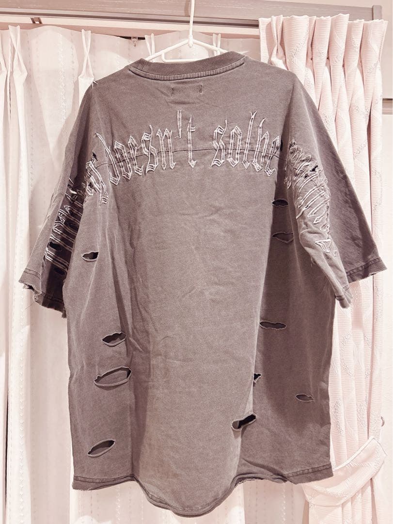 【GALFY】病みに染まりし反戦Tシャツ / 【ガルフィー】ロゴ半袖Tシャツ