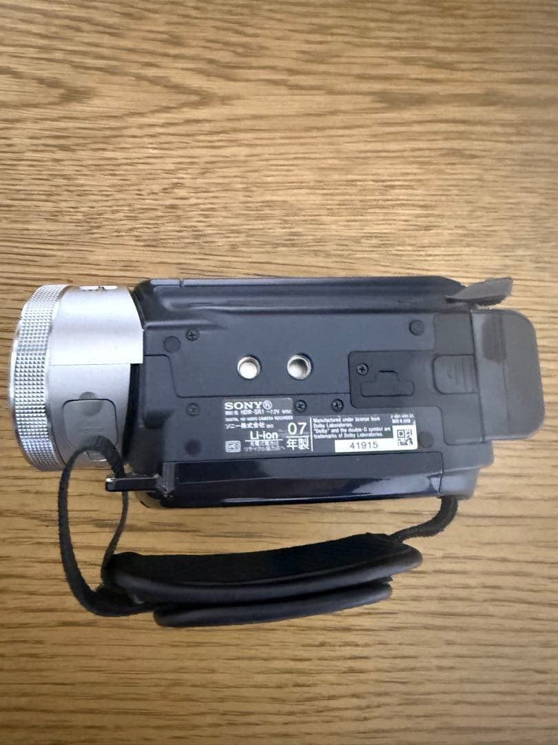【動作品】SONY HDR-SR1 120GB ハンディカム ナイトショット