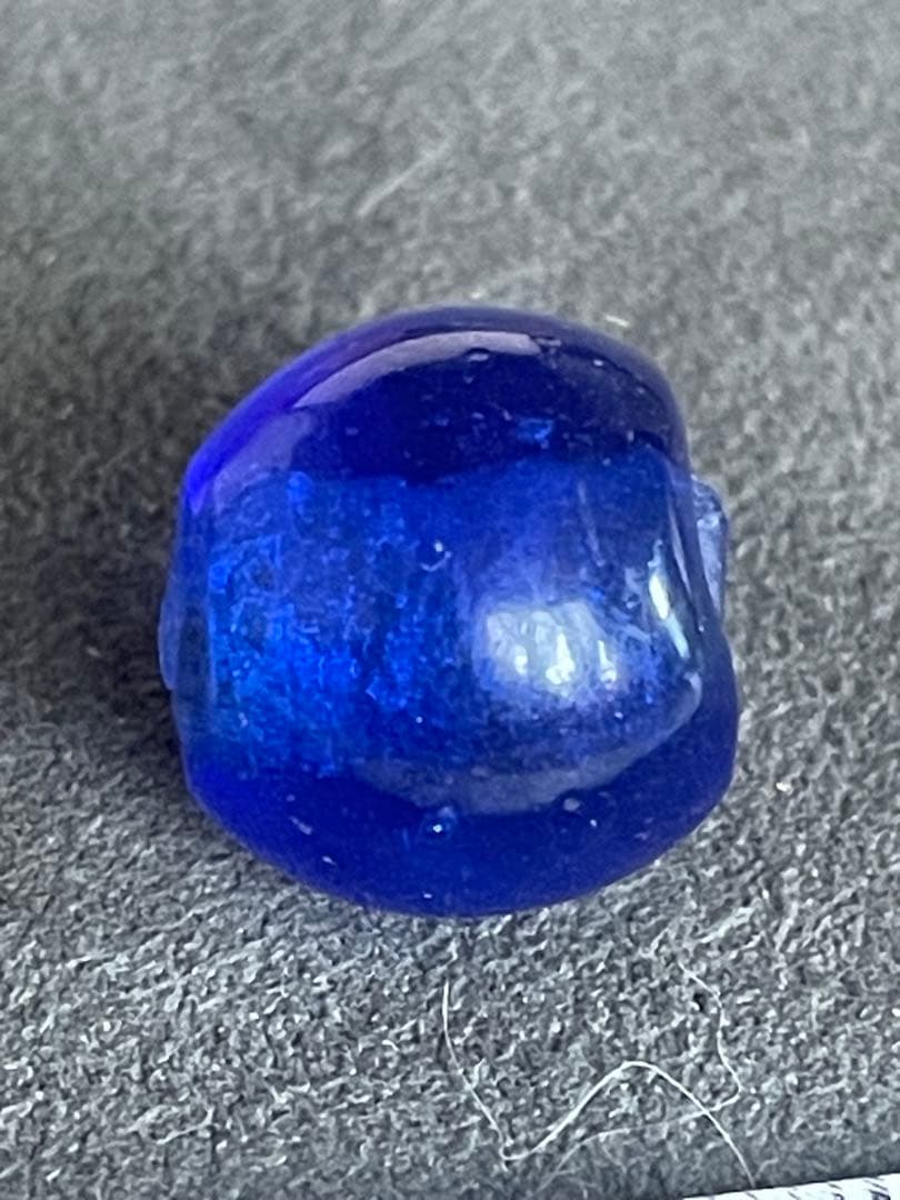 弥生後期〜古墳時代　瑠璃玉　発掘品