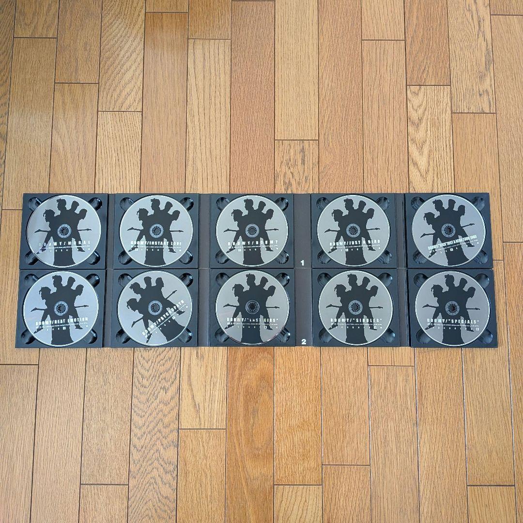 BOØWY COMPLETE ボックス 10枚組 デジタルリマスター版