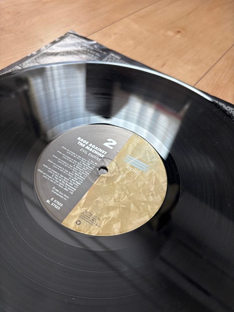 【レア盤】レコード RAGE AGAINST THE MACHINE