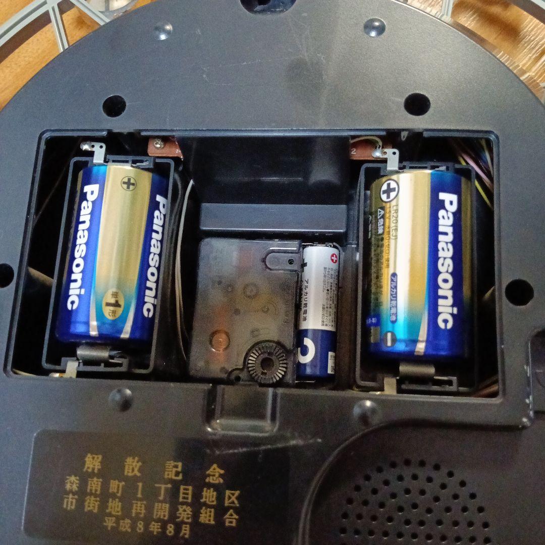 【ジャンク】リズム時計 スモールワールド からくり時計 観覧車 4MH701