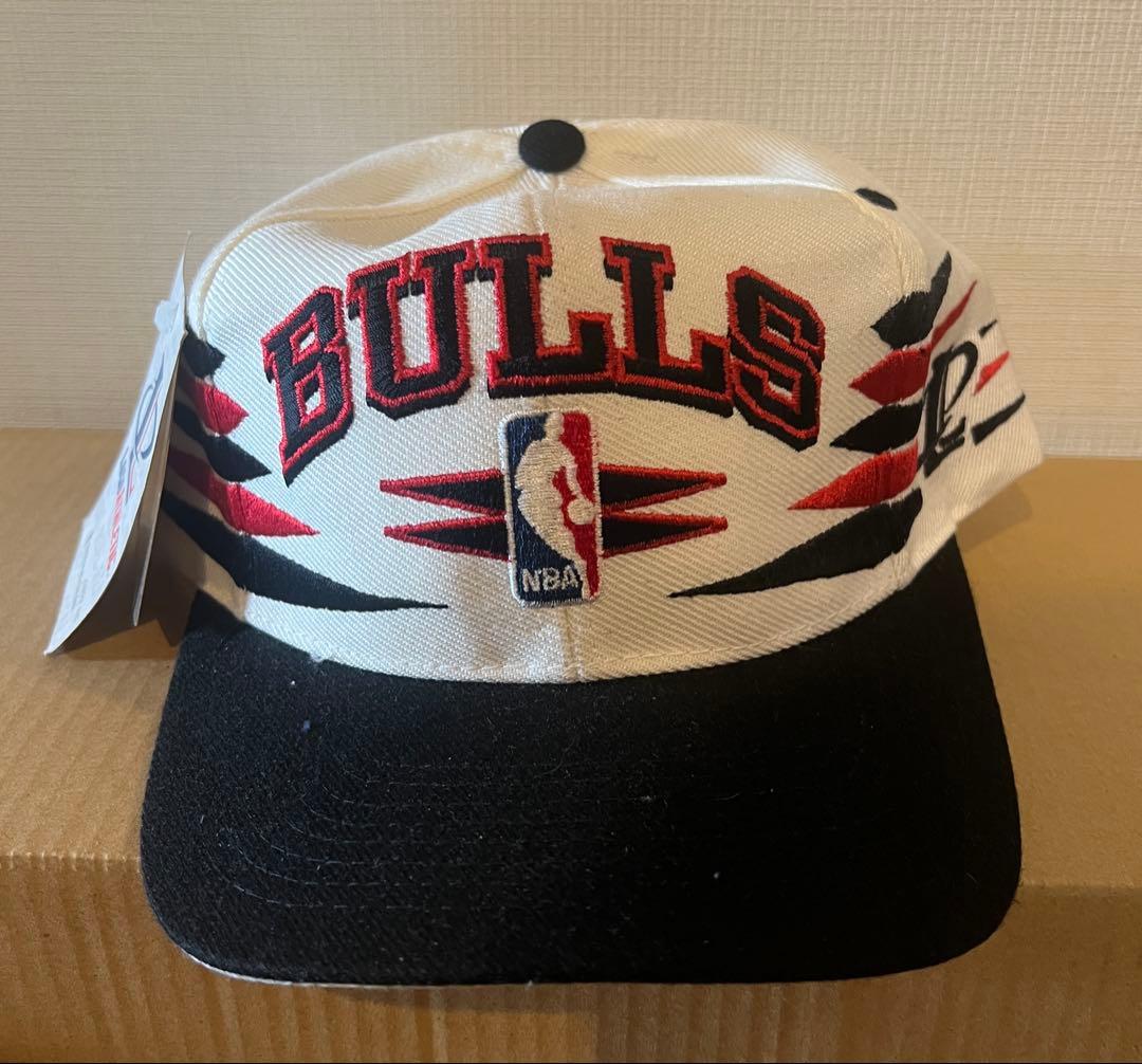 【レア】新品 90s 公式ライセンス シカゴ・ブルズ NBAキャップ