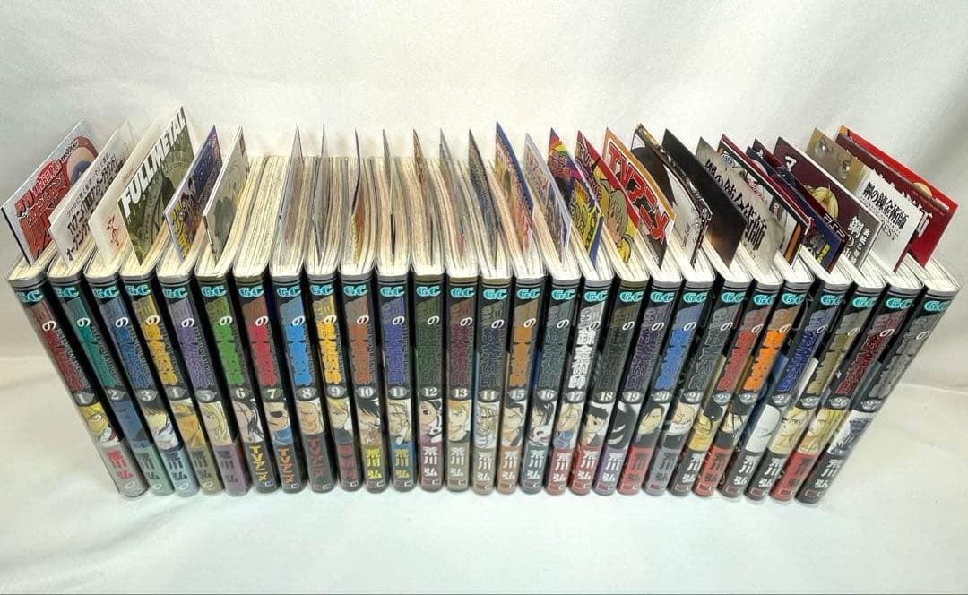 【全巻初版・帯付・完備品】鋼の錬金術師 全27巻セット＋特典