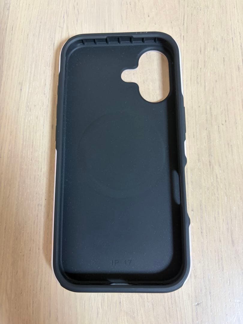 【新品】BURGA マーブルデザイン ハードケース　ピンク　iPhone17