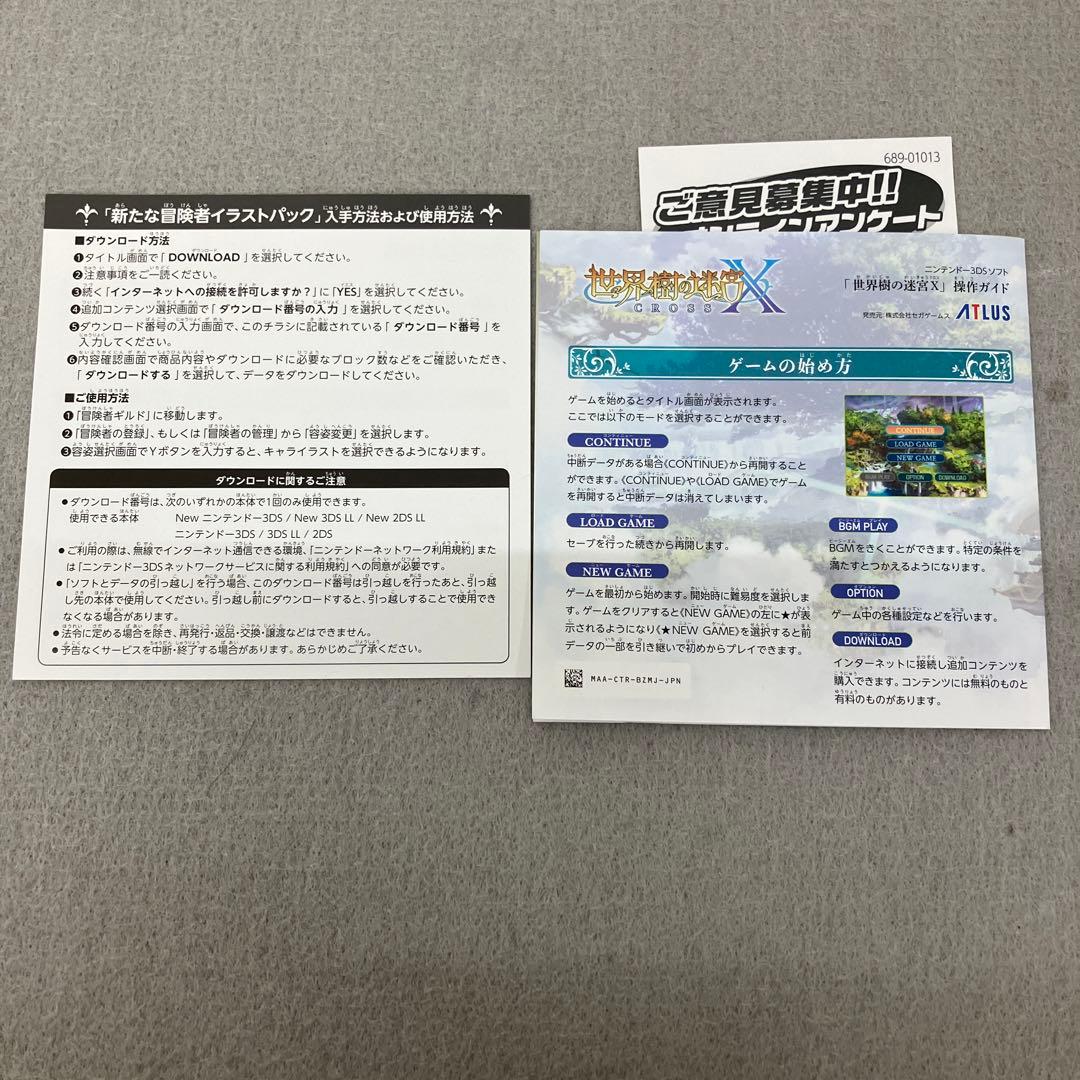 GD3126 3DS 世界樹の迷宮X