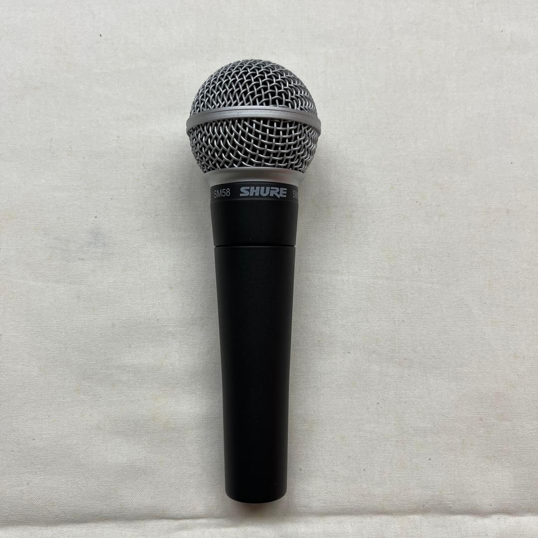 Shure SM58 ダイナミックマイク 専用ケース付 GC35