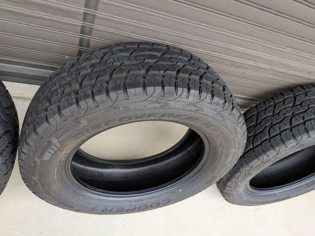 ②225/65R17 9.5分山 2/4 グッドイヤー クーパー AT サマー夏