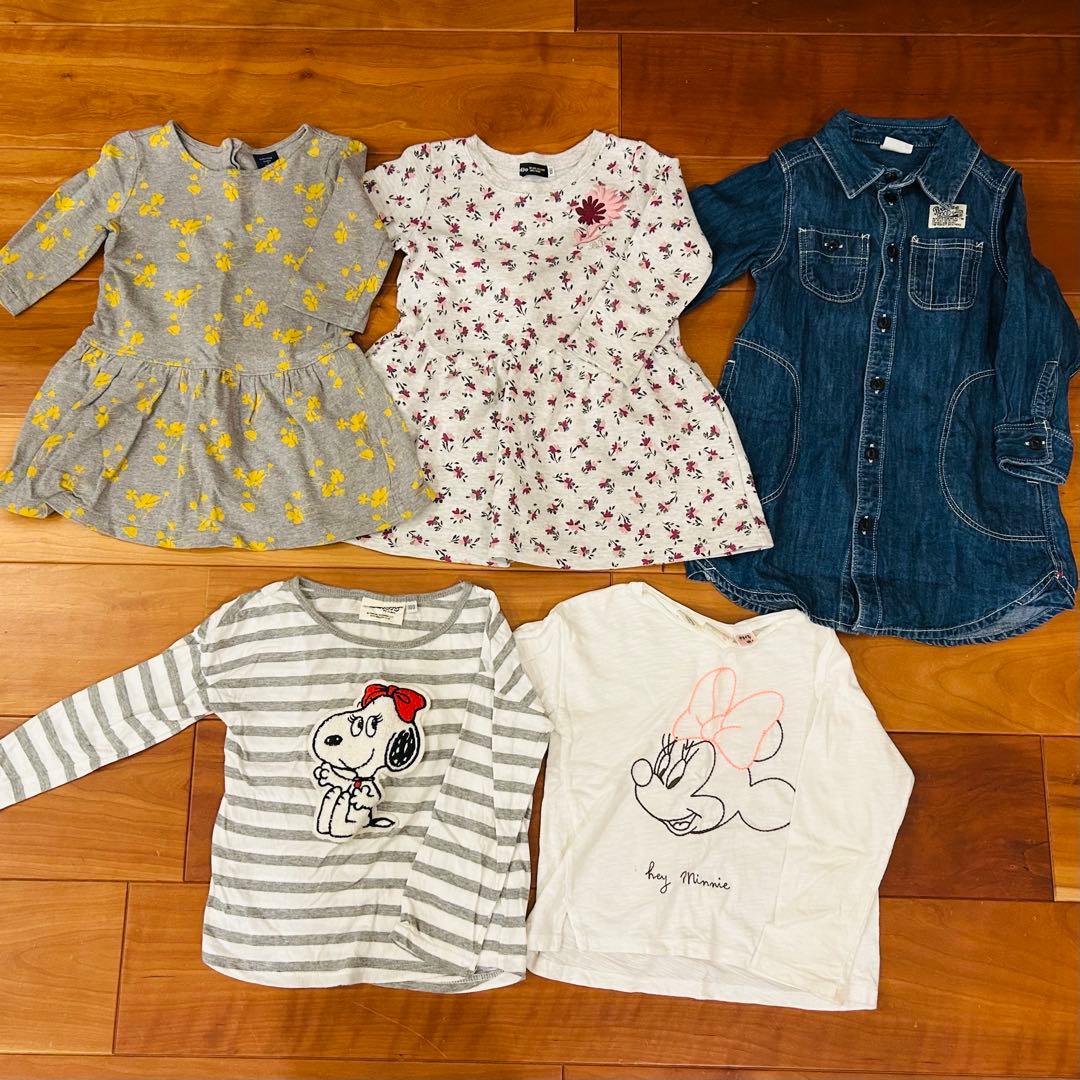 女の子まとめ売り　女の子秋冬　女の子トップス　スカート　キッズ服セット