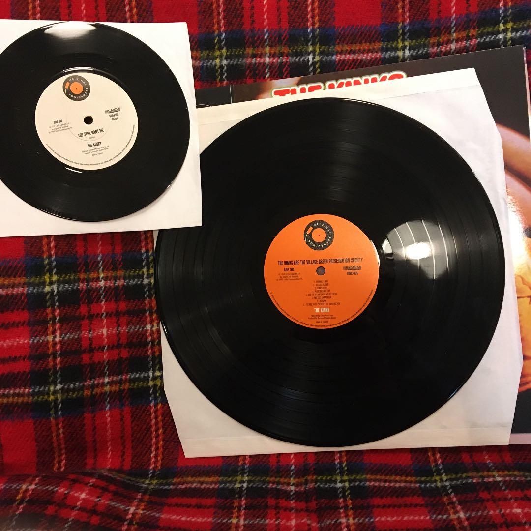 THE KINKS village green レコード＋7inch付き　5/0