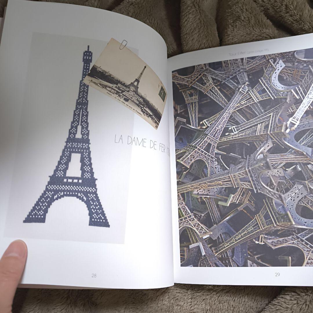 RUES DE PARIS クロスステッチ　図案集