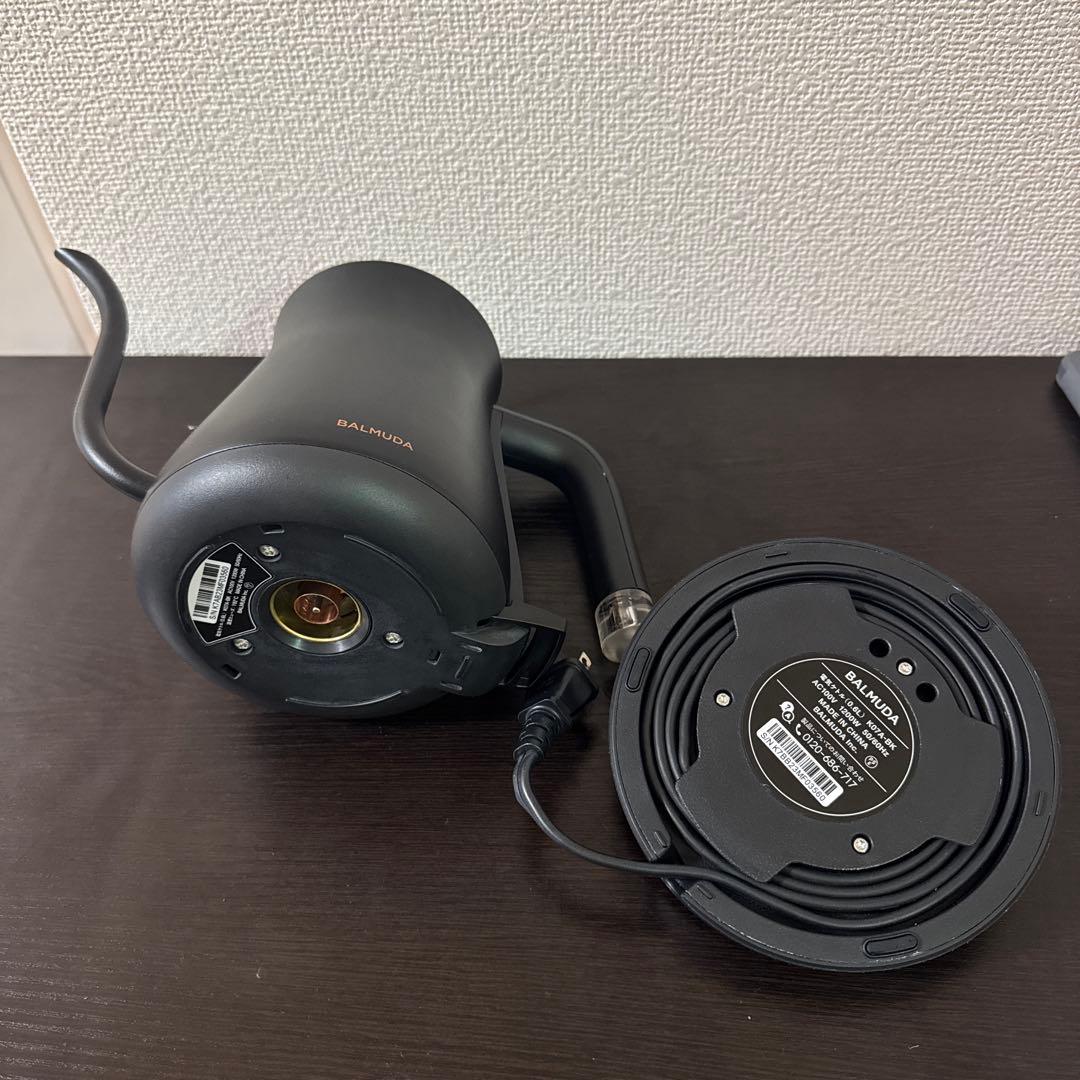 バルミューダ　BALMUDA The Pot K07A-BK 電気ケトル