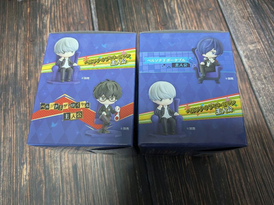 Qset+ ペルソナ3 ポータブル & ペルソナ5 ザ・ロイヤル フィギュア