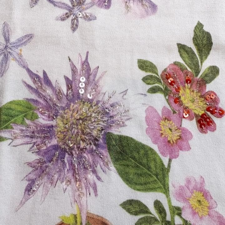 【古着】Christian Dior ガリアーノ期 半袖Tシャツ05 ロゴ＆花柄